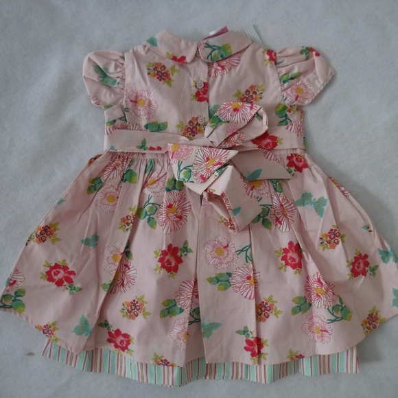 Boutique Room Seven Floral Vintage Baby Dress 18m - Picture 2 of 4
